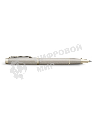 Ручка роллер Parker IM Monochrome T328 (2172955) Champagne PVD F черн. черн. подар.кор.