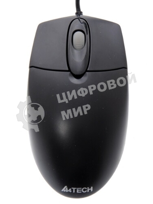 Мышь проводная A4Tech OP-720 черный, 1000 dpi, PS/2, кнопки - 3