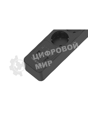 Удлинитель с USB зарядкой Harper UCH-330 White
