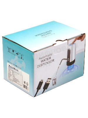 Помпа для 19л бутыли Aqua Work H-RP14 электрический белый/черный