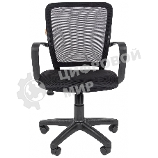 Кресло офисное Chairman 698 TW-01 черный, Россия