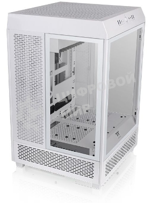 Компьютерный корпус Thermaltake The Tower 500 Snow CA-1X1-00M6WN-00 White,Win,SPCC,Tempered Glass*3,120мм Standard Fan*2