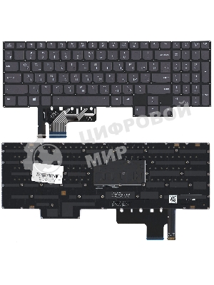 Клавиатура для ноутбука Lenovo Legion S7 без рамки с подсветкой