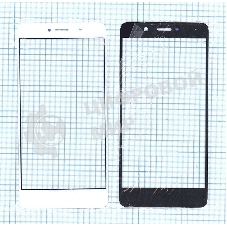 Стекло для Huawei Honor 6X/GR5 2017 белое