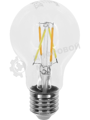 Умная LED лампа филамент GEOZON/E27/A60/5.5W/2200K-5500K/Wi-Fi/AC 220-250В, 50/60Гц/500lm/transparent GSH-SLF01