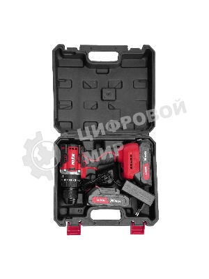 Дрель-шуруповерт MTX CIDS-BL-20, 20 В, 2 Ач, 60 Нм, бесщеточный, ударный