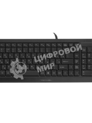 Комплект клавиатура+мышь A4Tech FStyler F1512 проводной, USB, 1200 DPI, черный