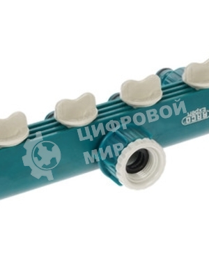 Распределитель RACO 4250-55258C 4хканальный original резьба внешняя-наконечник 1/2''x3/4''
