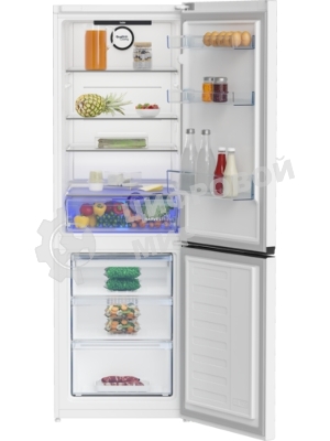 Холодильник Beko B3R1CNK363HW (R) белый двухкамерный 220/100л морозилка снизу, No Frost