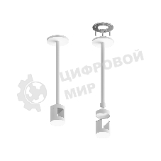 Крепеж накладной A9226 WH белый D20*200mm