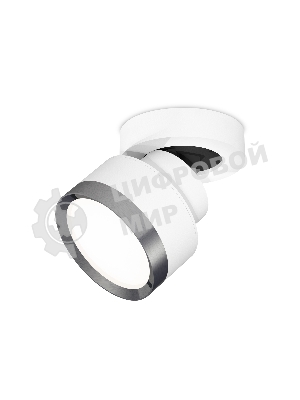Светильник Ambrella Light XM8101006 SWH/PPH белый песок/графит полированный GX53 (A2228, A2105, C8101, N8133)