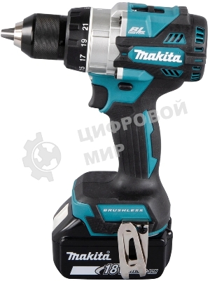 Дрель-шуруповерт Makita DDF486RTJ, 18 В, 5 Ач, 130 Нм, бесщеточный