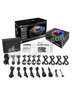 Блок питания Toughpower i Digital 1250 PS-TPI-1250DPCTEU-T /1250W/ATX 2.3 & EPS 2.92/A-PFC/14cm Riing Plus RGB fan/EU/80Plus Titanium