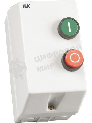 Контактор КМИ-11860 18А 220В/АС3 IP54 IEK KKM16-018-220-00