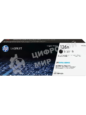 Картридж лазерный HP 136A черный Original LaserJet Toner Cartridge