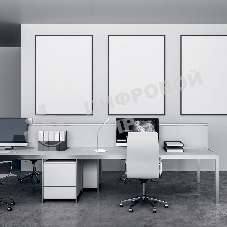 Светильник Gauss GT5021 настольный на подставке белый 8Вт