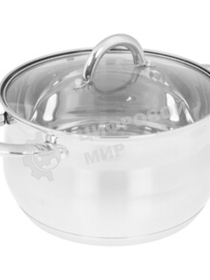Кастрюля из нержавеющей стали WEBBER BE-354/2 5л