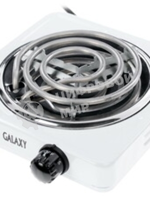 Плита настольная электрическая Galaxy Line GL 3003, белый, электрическая, 1000 Вт