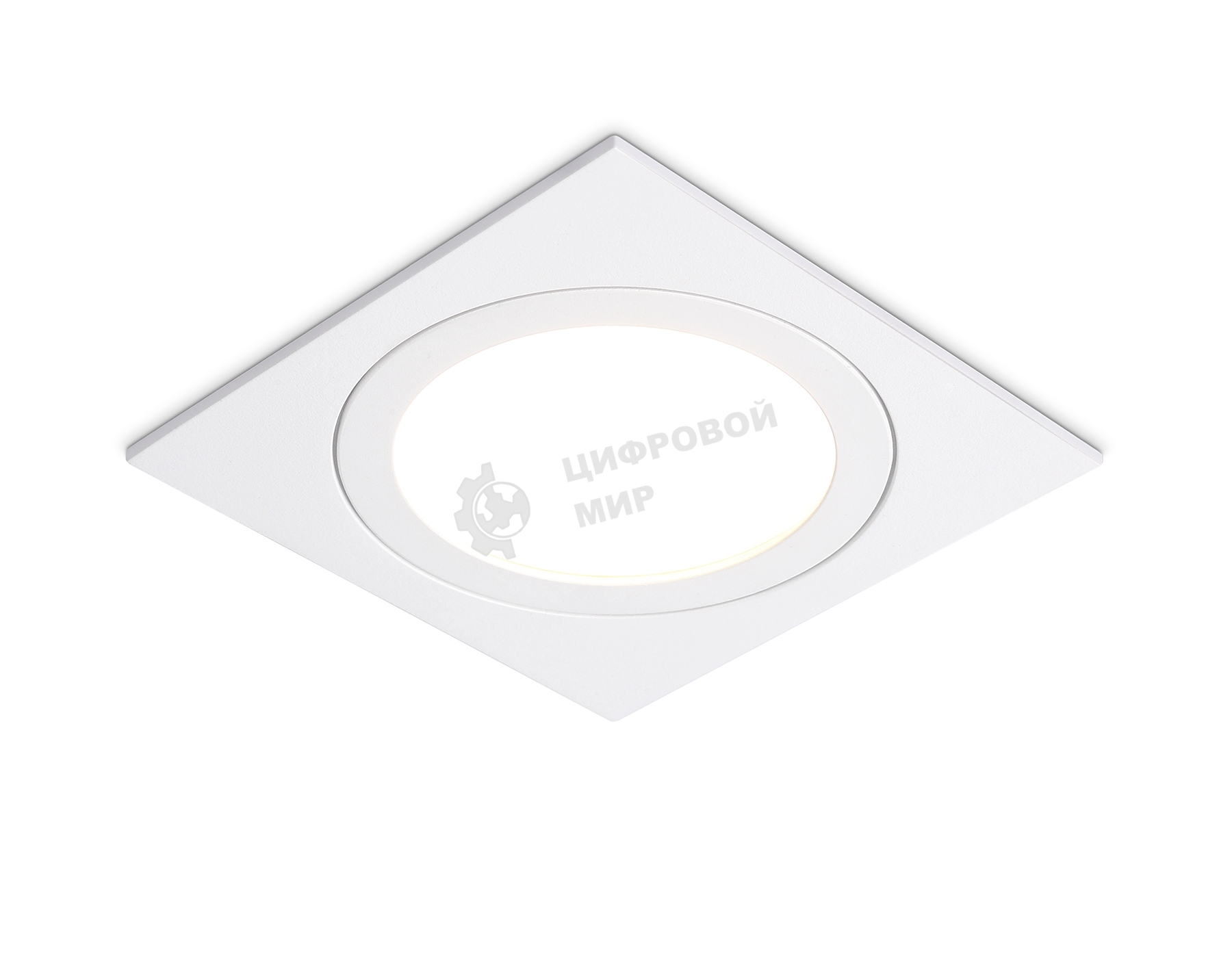 Светильник Ambrella light TN51824 WH белый GX53 max 15W 110*110*39