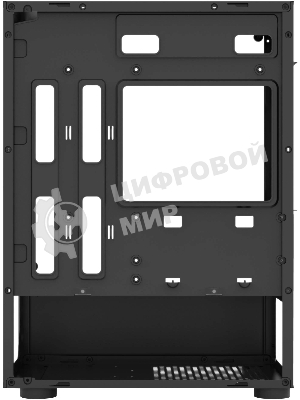 Компьютерный корпус Bloody BD-CC102F черный без БП mATX 2x120мм 2xUSB 2.0 1xUSB 3.0 audio bott PSU