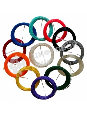 Пластик для ручки 3D Cactus CS-3D-PLA-12x10M PLA d1.75мм L10м 12цв.