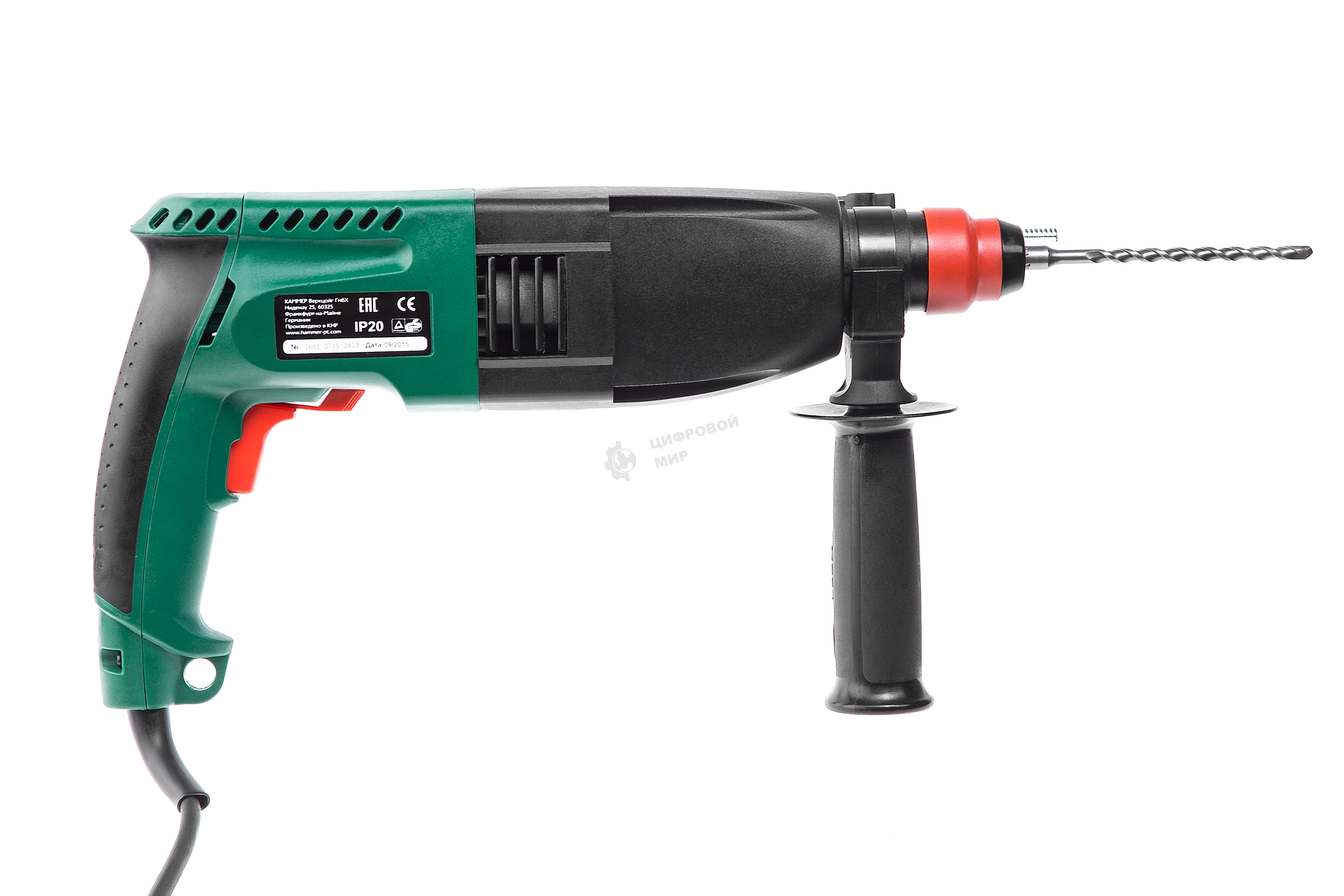 Перфоратор Hammer Flex PRT800A 29266 137-010 Перфоратор 800 Вт SDS+ 26мм 0-780об/мин 2.6Дж 3 режима кейс