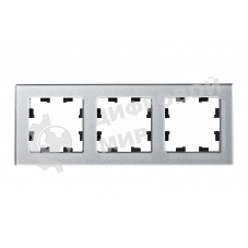 Рамка 3-м AtlasDesign Nature стекло алюм. SchE ATN320303