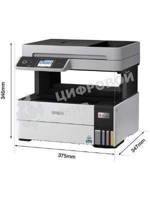 МФУ струйное Epson L6490 (C11CJ88405), A4, цветной, печ. до 17 стр/мин. (ч/б) до 9.5 стр/мин. (цвет), 1200 x 4800 dpi (печать) 1200x2400dpi (скан.), USB, RJ-45, Wi-Fi