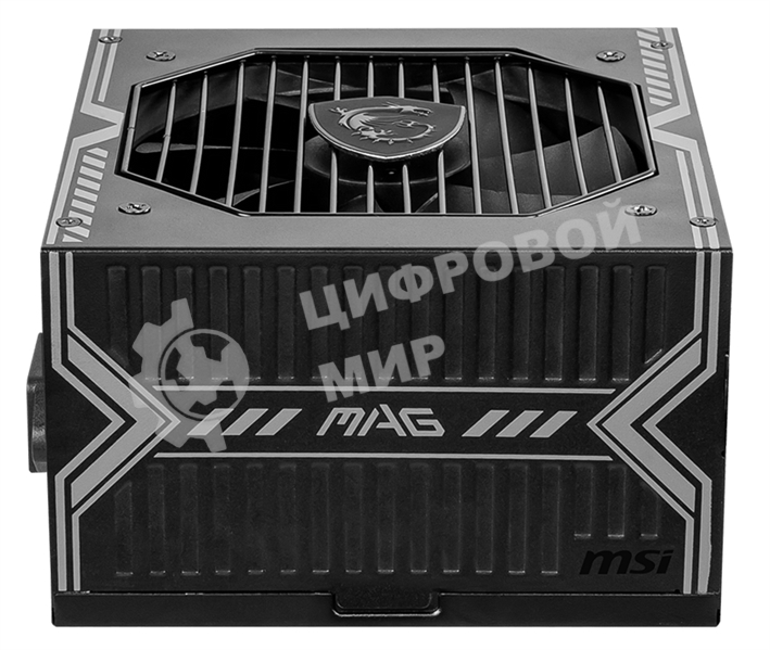 Блок питания MSI MAG A550BN, 550Вт, 80 PLUS Bronze, 120мм, черный