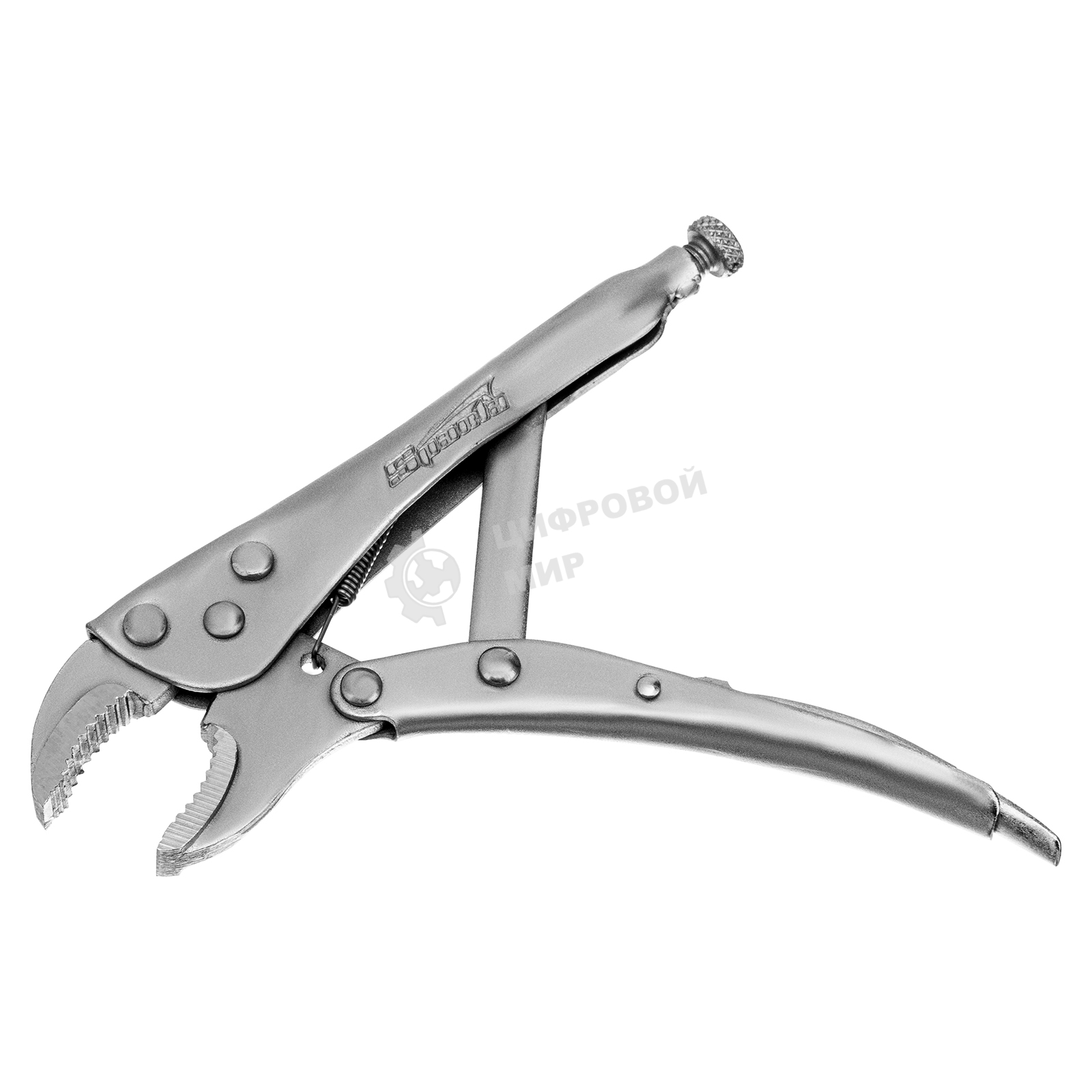 Зажим Sparta ручной 180 мм полукруглый захват