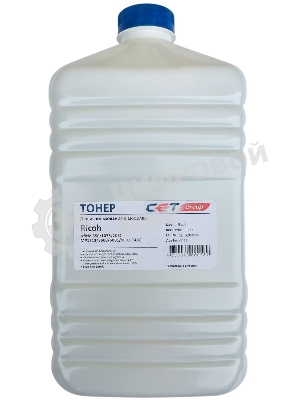 Тонер Cet SD6 CET5289500 черный бутылка 500гр. для принтера RICOH Aficio 550/1075/2051/MP1813/5500/6001/9001