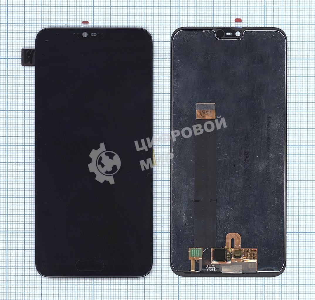 Дисплей для Nokia 6.1 Plus черный