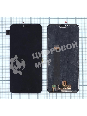 Дисплей для Nokia 6.1 Plus черный