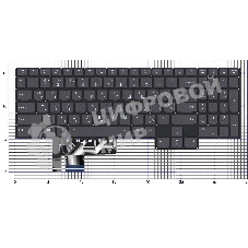 Клавиатура для ноутбука Lenovo Legion S7 без рамки с подсветкой