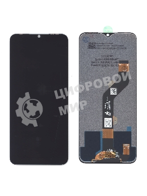 Дисплей для Tecno Spark 5 Air черный