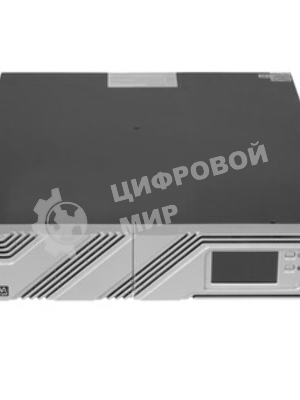 Источник бесперебойного питания Powercom Smart King RT SRT-2000A LCD 1800Вт 2000ВА черный