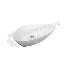 Тумба с раковиной и выпуском (Тумба Bau Dream Blackwood 60, умывальник BAU Triangle 59х39, выпуск клик клак, хром)
