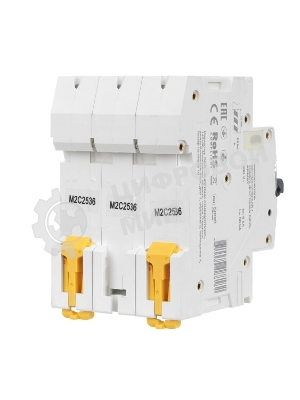 Выключатель автоматический 3п C 25А M06N ARMAT IEK AR-M06N-3-C025