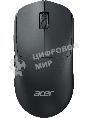 Мышь беспроводная/проводная Acer OMR401 черный, 12000 dpi, радиоканал, Bluetooth, USB, кнопки - 5