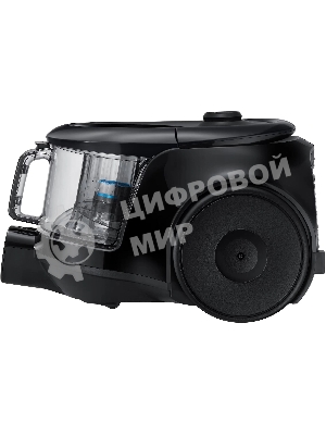 Пылесос Samsung VC18M2150SG/EV титан/черный, 380/1800 Вт, уборка сухая, пылесборник контейнер 1.5 л