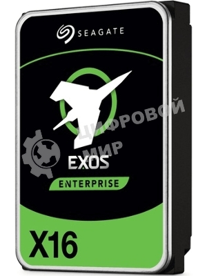 Жесткий диск Seagate 16Tb, ST16000NM002G, SAS Exos X16, 7200 rpm, 256Mb buffer