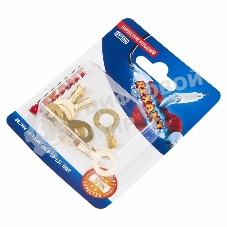 Наконечник кольцевой Rexant ø8.2 мм, 1.0-1.5 мм², НК 8-1,0-1,5/DJ431-8В, в упак. 10 шт.