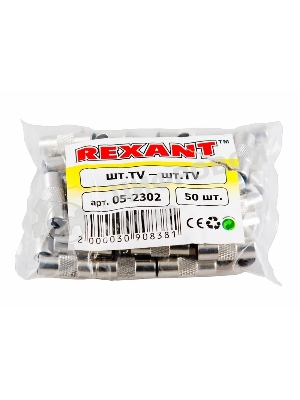 Переходник штекер Rexant TV-штекер TV