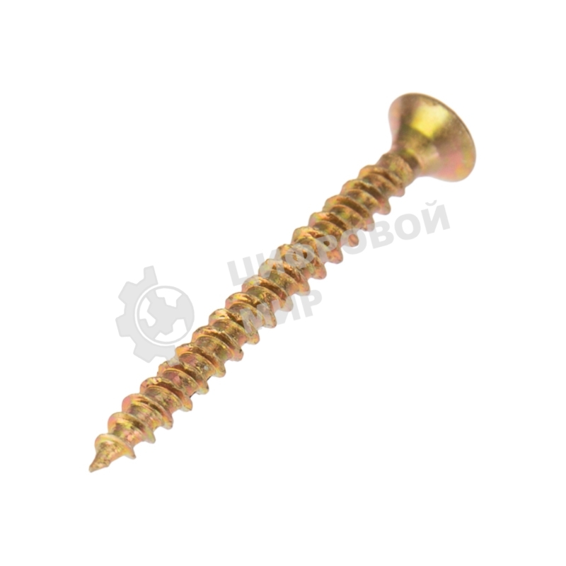 Саморез универсальный Kranz 3х30, желтый цинк, упаковка поставщика (16 000 шт.)