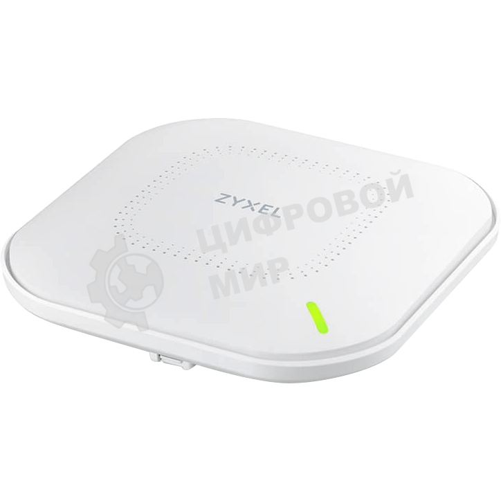 Гибридная точка доступа Zyxel NebulaFlex Pro WAX610D, WiFi 6, 802.11a/b/g/n/ac/ax (2,4 и 5 ГГц), MU-MIMO, антенны 4x4 с двойной диаграммой, до 575+2400 Мбит/с, 1xLAN 2.5GE, 1xLAN GE, PoE, защита от 4G
