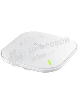 Гибридная точка доступа Zyxel NebulaFlex Pro WAX610D, WiFi 6, 802.11a/b/g/n/ac/ax (2,4 и 5 ГГц), MU-MIMO, антенны 4x4 с двойной диаграммой, до 575+2400 Мбит/с, 1xLAN 2.5GE, 1xLAN GE, PoE, защита от 4G