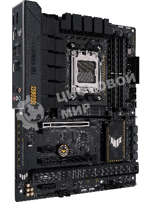 Материнская плата ASUS TUF GAMING B650-PLUS, AM5, AMD B650, 4xDDR5, 4xSATA, 3xM.2, 1xPCI-E 4.0 x16, 1xPCI-E 4.0 x4, 2xPCI-E x1, 1xHDMI, 1xDP, 1x 2.5Gb LAN, 2xUSB-A 3.2 Gen 2, 1xUSB-A 3.2 Gen 2x2, 1xUSB-C 3.2 Gen 2, 5x3.5 мм, 7.1, ATX