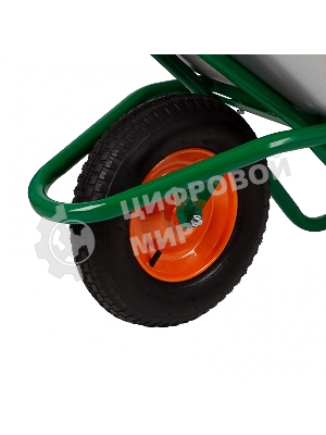 Тачка садово-строительная Palisad усиленная, грузоподъемность 200 кг, объем 90 л