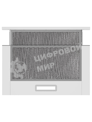 Вытяжка встраиваемая Evelux TEL 50 W белый, 50 см, 710 куб. м/ч, 47 дБ