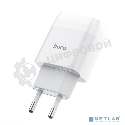 Сетевое зарядное устройство 1 USB/HOCO HC-12899 C72A/Выход: 10.5W/белый